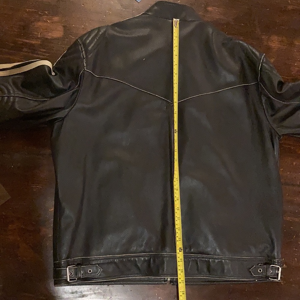 Leather motorcycle jacket - Picture 9 of 10